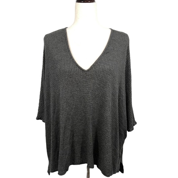 Show me your mumu murray slouchy grey top Small - Picture 2 of 12